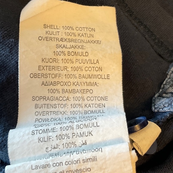 Ben Sherman Navy Kids Polo with Patterned Collar - Picture 5 of 6